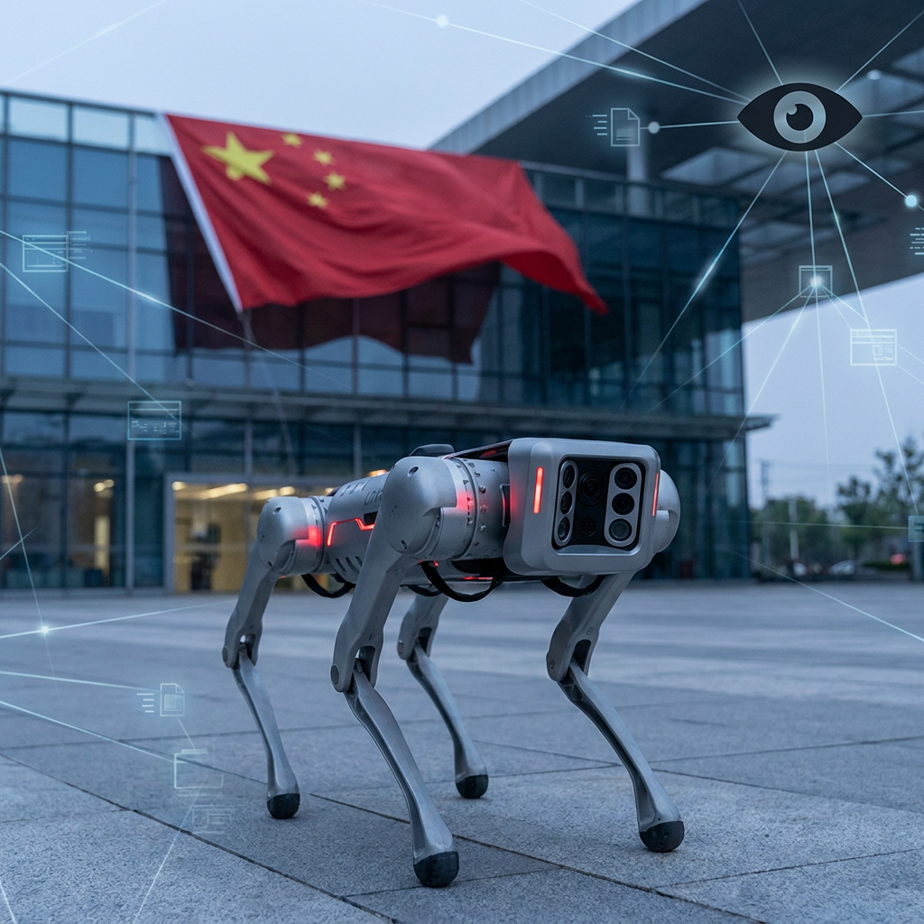 „Robotičtí psi“ jako špionážní zařízení velkých bratrů (z Číny)