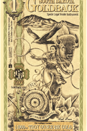 1 Goldback (Jižní Dakota)